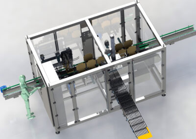 Hospitality product packaging line